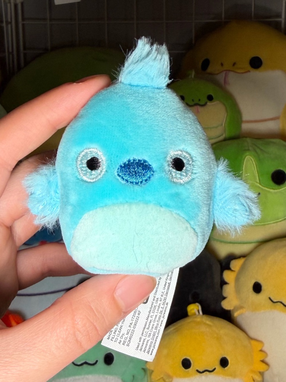 Squishmallows Squishville SV Camden the Bluebird 2” Stuffed Plush (Series 5)